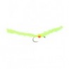 Eggstatic Worm Atomic Yellow Barbless