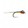 Perdigon Nymph Light Olive Barbless