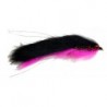 Double Bunny Pink Black Salmon Fly