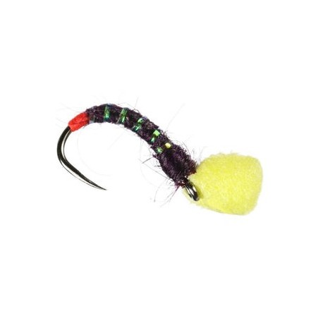 Ethafoam Emerger Claret Barbless - 1