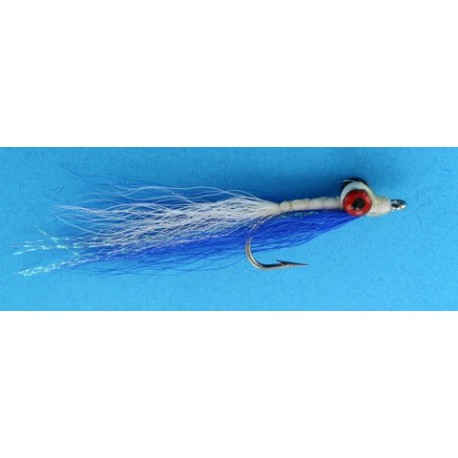 Clouser Blue Over White - 1