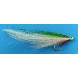 Deceiver Fly Green and White