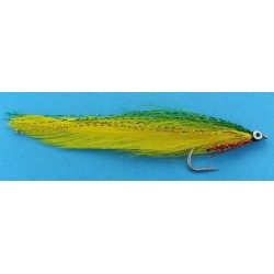 Deceiver Fly Green and Yellow