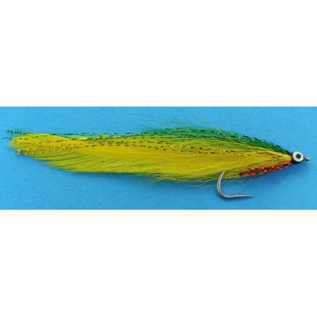 Deceiver Fly Green and Yellow - 1