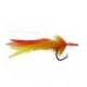 Tarpon Fly Orange and Yellow Epoxy Nose Big Eye - 1