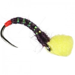 Ethafoam Emerger Claret Barbless