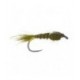 Gold Ribbed Hares Ear Olive Barbless (Weighted)