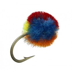 Multi Colored Egg Clown Egg - 1