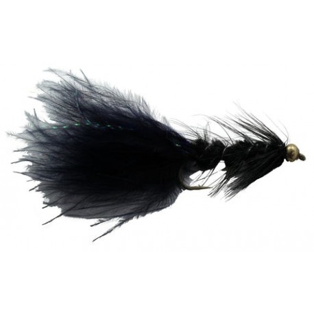 Bead Head Wooly Bugger Black - 1