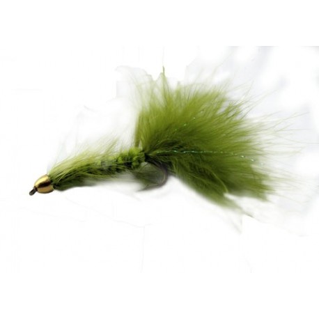 Woolly Bugger Olive Conehead - 1