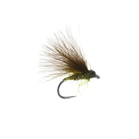 Little Leggy F Fly Olive Barbless - 1