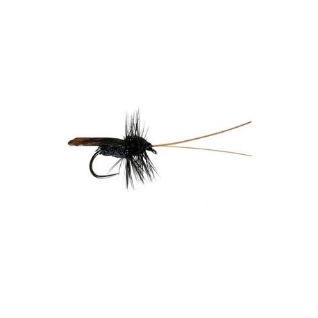 Micro Caddis Black Barbless - 1