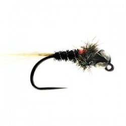 Hotspot Pheasant Tail Tungsten Nymph Barbless - 1