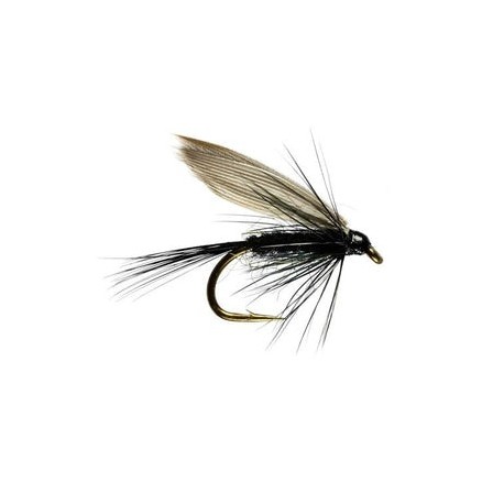 Black Gnat Winged Wet Fly - 1