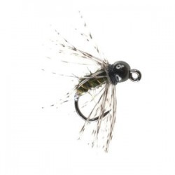 Tungsten Soft Hackle  Dirty Olive - 1