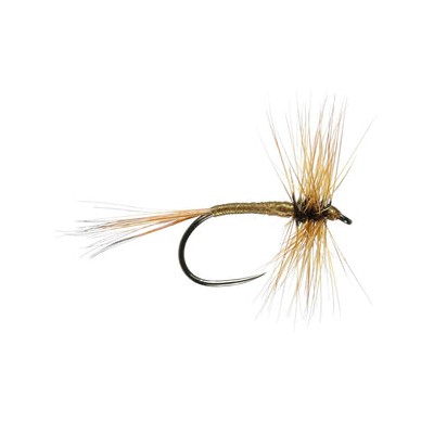 Dark Olive Hackled Dry