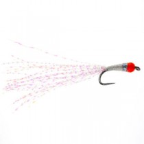 Barbless Tungsten Stalker Silver & Pearl