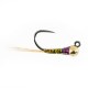 Tungsten Perdigon Jig  Olive Glint