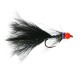 Tungsten River Streamer Black Hot Head Barbless