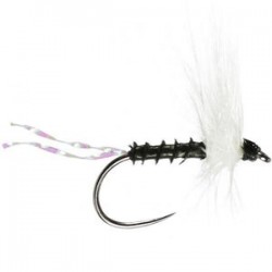 Becks Black Midge Barbless - 1
