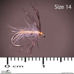 Woodcock And Hares Lug Spider Barbless - 1