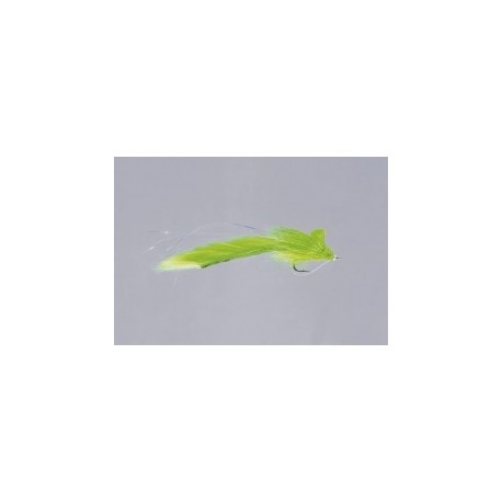 Chartreuse Deer Hair Dive - 1