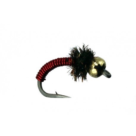 Bead Head Brassie Red - 1