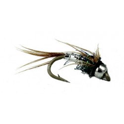 Bead Head Lightning Bug Silver - 1