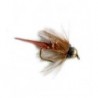 Bead Head Prince Nymph Dream Cast Red
