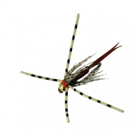Copper John Orange Steelhead Fly - 1