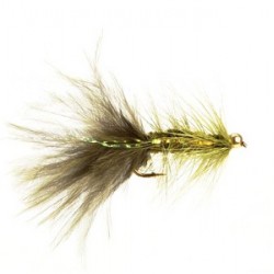 Gold Head Bugger Olive - 1