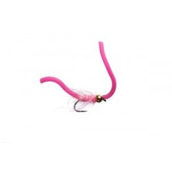 Squirmy Wormy Pink  Barbed - 1