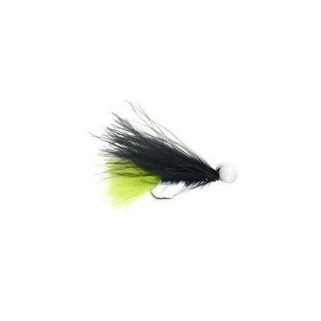 Black Green Marabou Stimulator - 1