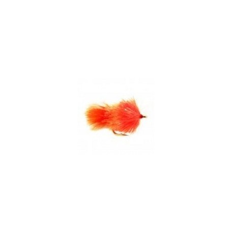 Orange Marabou Blob - 1