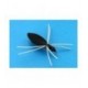 Black Foam Spider - 1