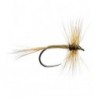 Dark Olive Barbless Hackled Dry